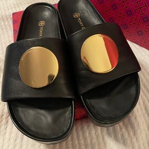Tory Burch Patos Slide sz 8